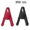 High Quality 2 Pack Red Black Insulated Clips for Car Battery Test