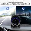 On-board Instrument Altimeter Universal GPS HUD Head Up Display 2.2-inch Screen USB Powered Car Upgrade for Auto Safe