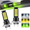 KaiDengZhe LED Fog Lamp, 3 Color Switching, H7, Pure White/Yellow/Lime Green, 36 Row SMD