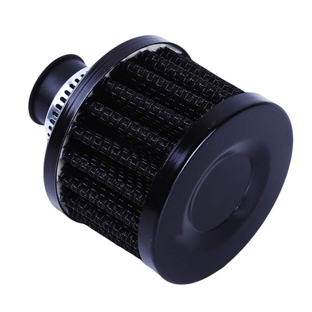 2pcs Vent Air Filter Cover Breather Filter Air Intake Crankcase Vent Valve 12mm/0.47" 2 Pack