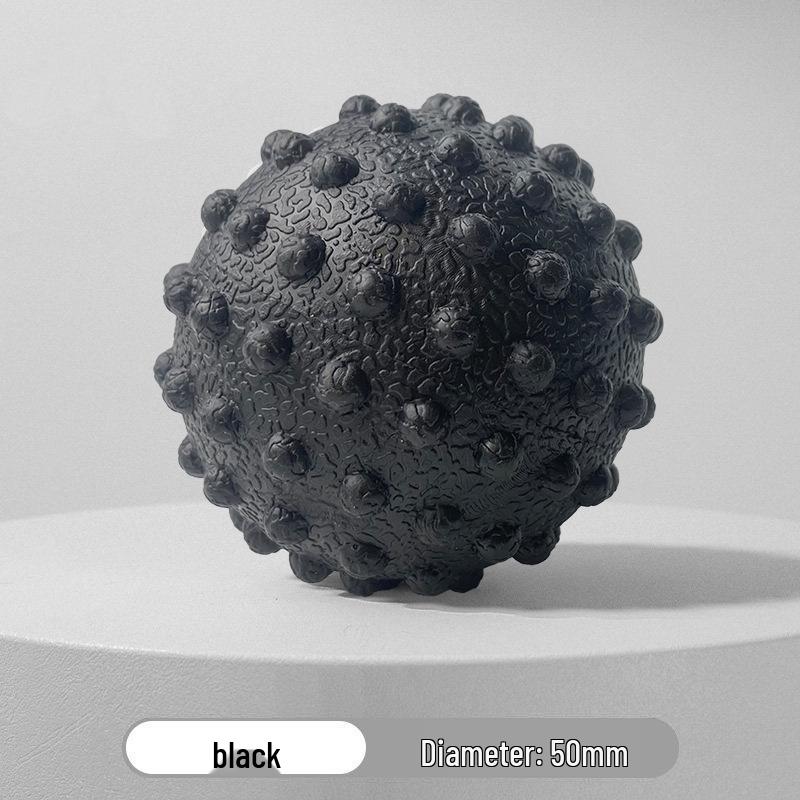 Фасциальный мяч для массажа мышц и подошвенной фасции – Идеально подходит для йоги, фитнеса, расслабления плеч, шеи, талии, стоп и спины.