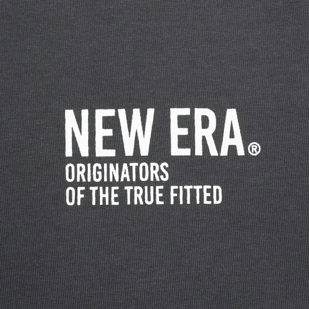 NEW ERA Oversized Typography Graphite S T-Shirt S/S