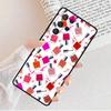 Nail Polish Phone Case For Samsung Galaxy S25 S23 S30 S8 S21 S20 FE S24 S22 Note 10 20 S8 Plus lite Ultra