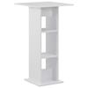 VidaXL Bar Table White 60x60x110 Cm