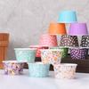 100Pcs Small 30ml Cups Paper Cupcake Wrappers Baking Cases Muffin Boxes DIY Cake Tools New Year Party Decoration
