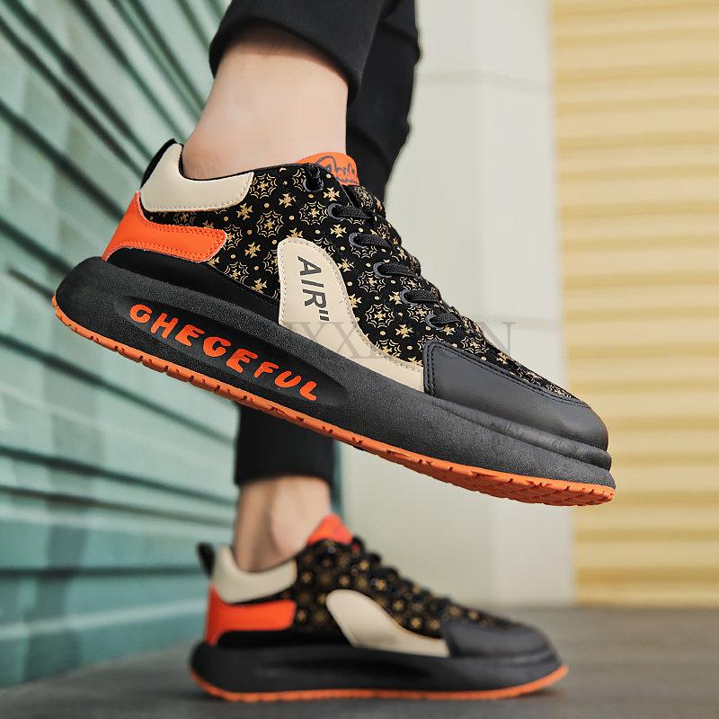 Модные мужские туфли кожаные повседневные новые мужские кроссовки для прогулок модные беговые роскошные дизайнерские теннисные туфли на плоской подошве студенческие туфли
