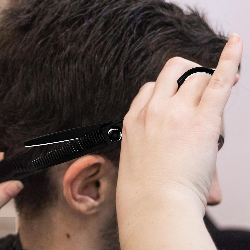 SANGELAR 6 Inch Top Grade Hair Scissors Professional Hairdressing Tools Barber and Salon Using,Special Handle Design,Recommendation