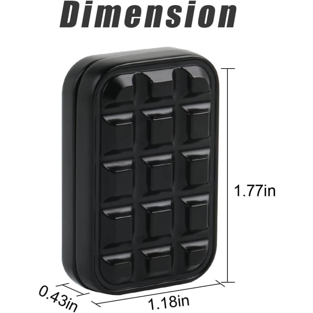 Металлический кирпичный слайдер, магнитная металлическая игрушка-фиджет, игрушки-фиджет для повседневного использования, игрушки для снятия стресса и тревожности при СДВГ, тактильные слайдеры, идеальные подарки