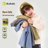 Зимняя детская футболка с длинным рукавом и воротником-стойкой Dudu Family