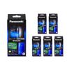 18 предметов в оригинальном чистящем зарядном устройстве Panasonic, специальное чистящее средство для бритвы, 3 предмета [всего 6 комплектов] ES-4L03