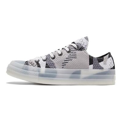 Мужские кроссовки Chuck 70 Low Knit Mashup Black White Gravel 570274C
