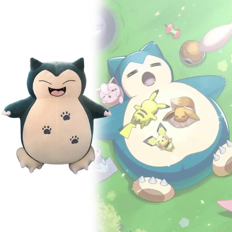 Pokmon Snorlax Plush Toy With Super Soft Crystal For Kid And Collectors