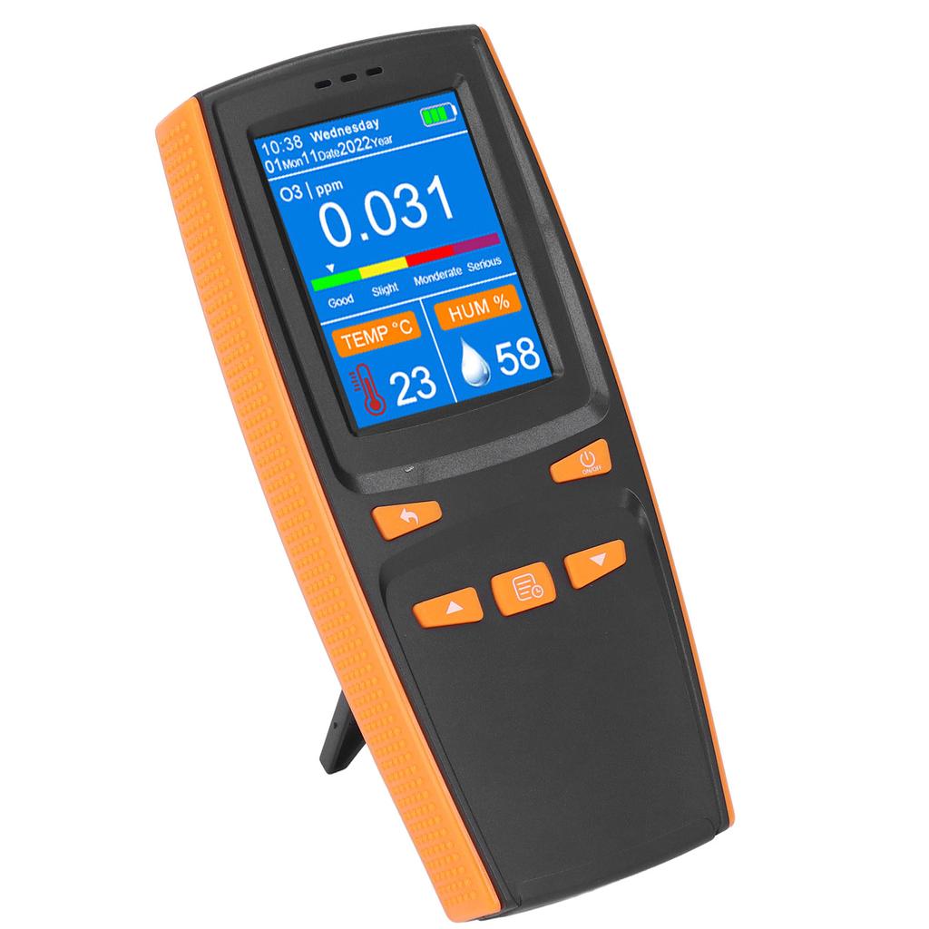 Ozone Meter Detector Handheld LCD Display 320 X 240 USB Charging Multifunctional Portable Ozone Analyzer
