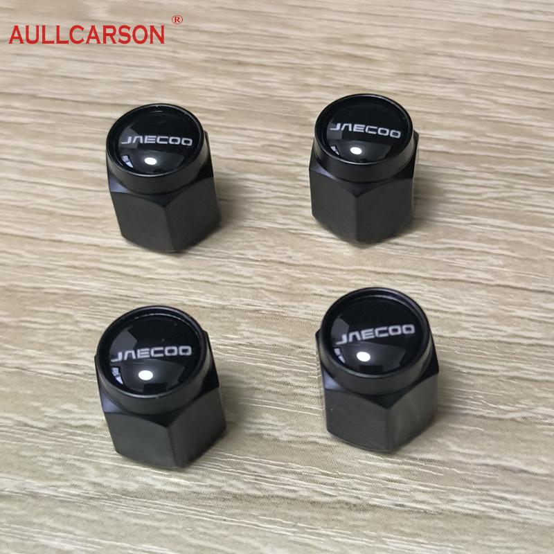 For Chery Jaecoo J7 J8 J5 6 Car Wheel Tire Air Valve Caps Stem Cover With Brand Accessories 4 Pieces
