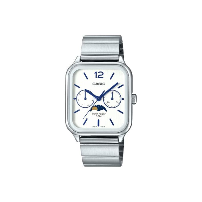 Casio Мужские часы Standard Series 34 мм белого цвета MTP-M305D-7AV MTP-M305D-7AV