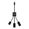 3in1 Micro USB TYPE-C OTG Hub Adapter For Smartphone / Tablet Micro USB Splitter Compatible With Apple, Samsung, Lenovo, Asus