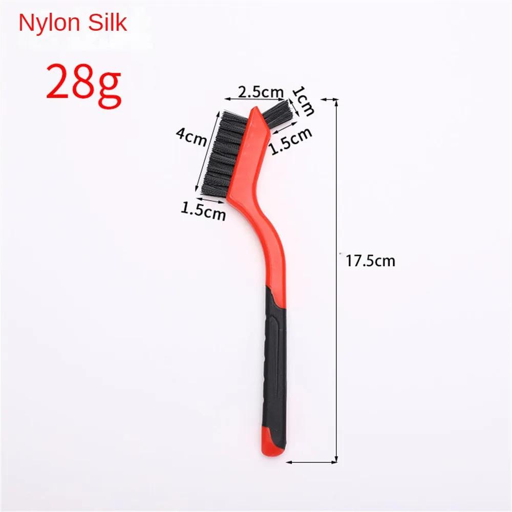 2 шт., 7 дюймов, щетка из нержавеющей стали, щетка для чистки латуни, средство для полировки ржавчины, очистка заусенцев металлической проволоки, семейная нейлоновая проволочная щетка