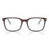 Full Rim Square Dark Brown Smartbuy Collection Forillon Cp119d Fashion Unisex Eyeglasses