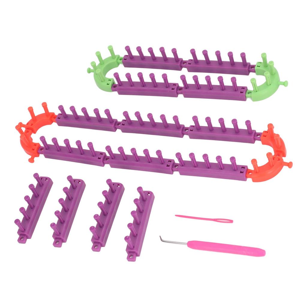 Long Knitting Loom Kit Detachable Easy Assembly Sturdy ABS Widley Used Knitting Yarn Loom for