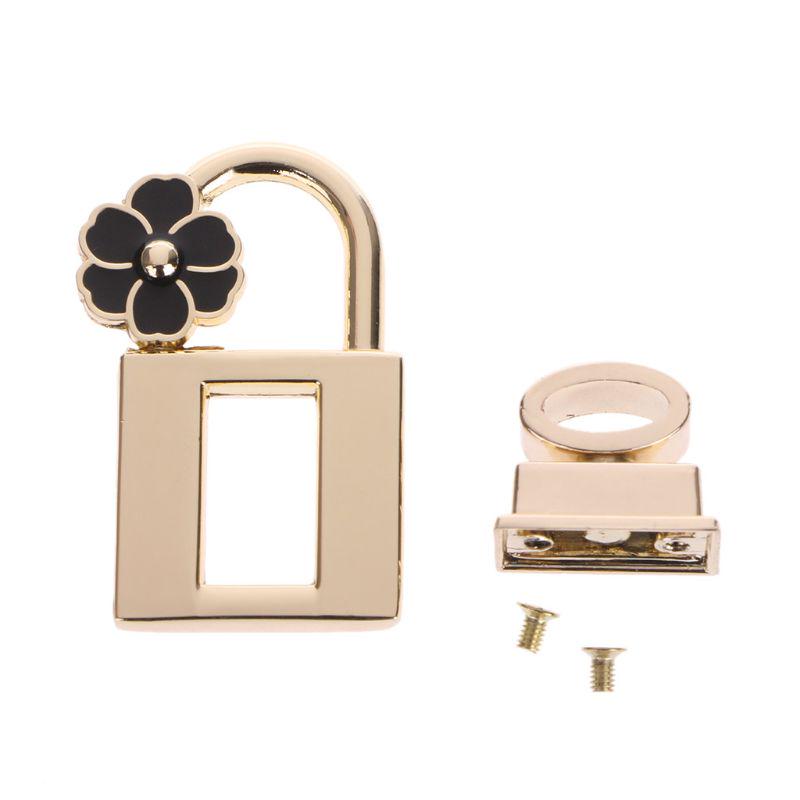 Metal Clasp Turn Lock Twist Locks for DIY Handbag Craft Bag Purse Hardware