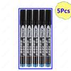 1-100Pcs Waterproof Oil-based Marker Pen Quick Dry Black Red Blue Ink Permanent for Metal Glass Stationery Art School Supply