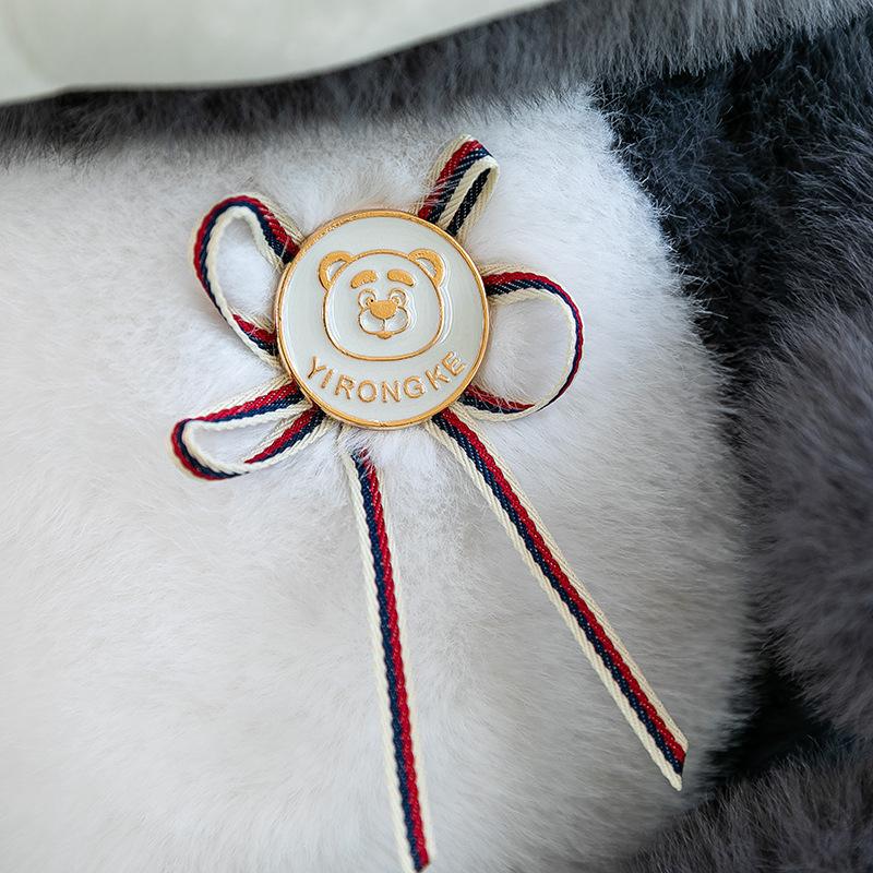 Мультяшный Золотистый Соболь Эрха Плюшевая Игрушка Кукла Кукла Спит на Кровати Подушка Подарок на День Рождения