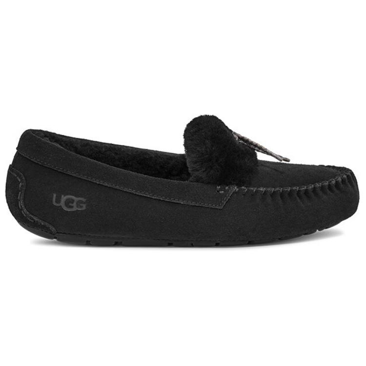 UGG Fashionable Comfortable Loafers Women Loafers Black 1166754-BLK