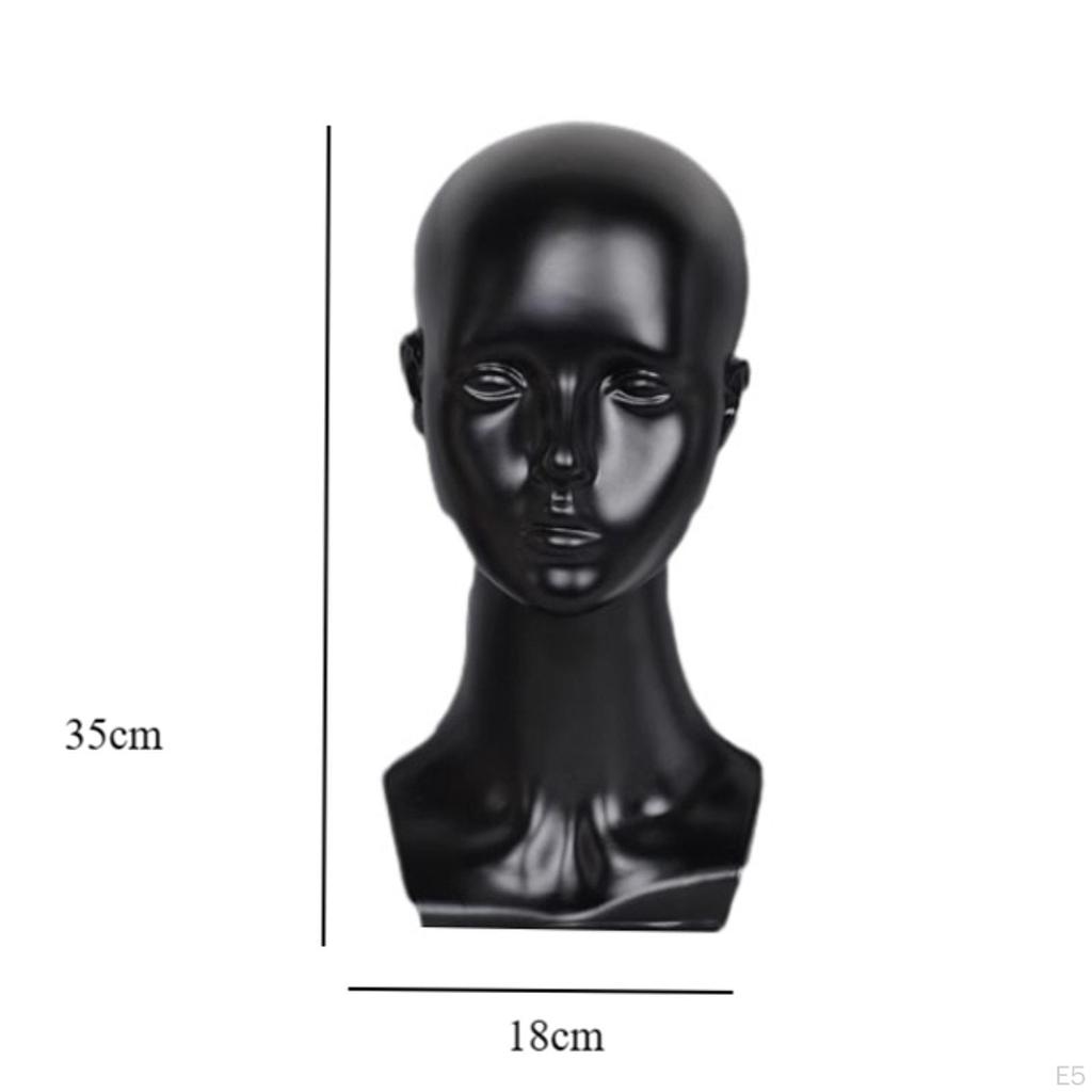 Манекен-дисплей с головкой и плечом, женская стойка, аксессуары для красоты, модель для бутиков