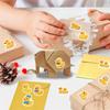 500Pcs/Roll Q Funny Yellow Ducks Kids Rewards Stickers - DIY Scrapbooks Album Decor Sealing Label Decals
