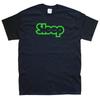 SLEEP новая хлопковая футболка 100% Мужские футболки Топ размеры S M L XL XXL 3 4 XL Черный, Белый