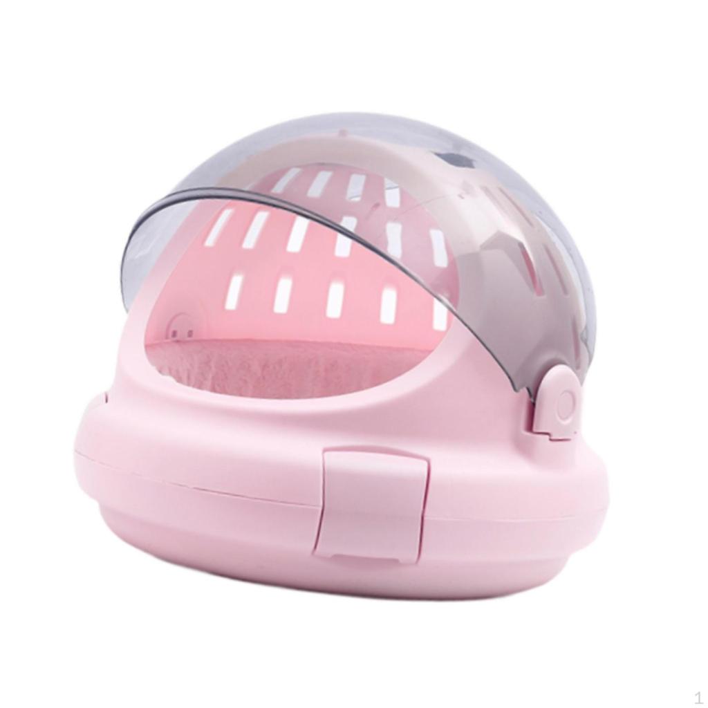 Cat Carrier Pet Travel Dog Crate Lightweight Small for Outdoor Use