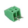 20PCS 2.54mm Pitch 2 Pin Terminal Block Green Terminal Connector  Electrical Connections