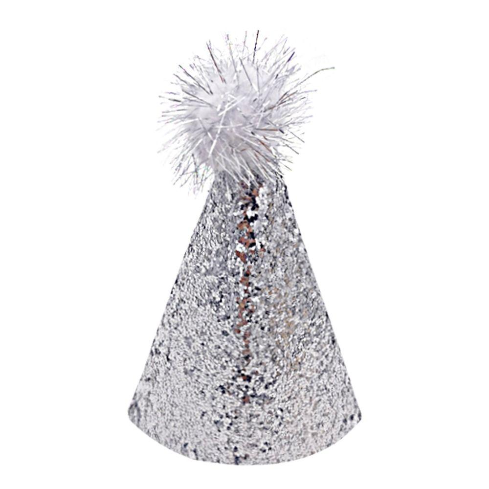 Decorative Dog Sparkling Hat Adjustable Cat Headgear Pets Accessories Cat Sequin Cap For Dogs Cats