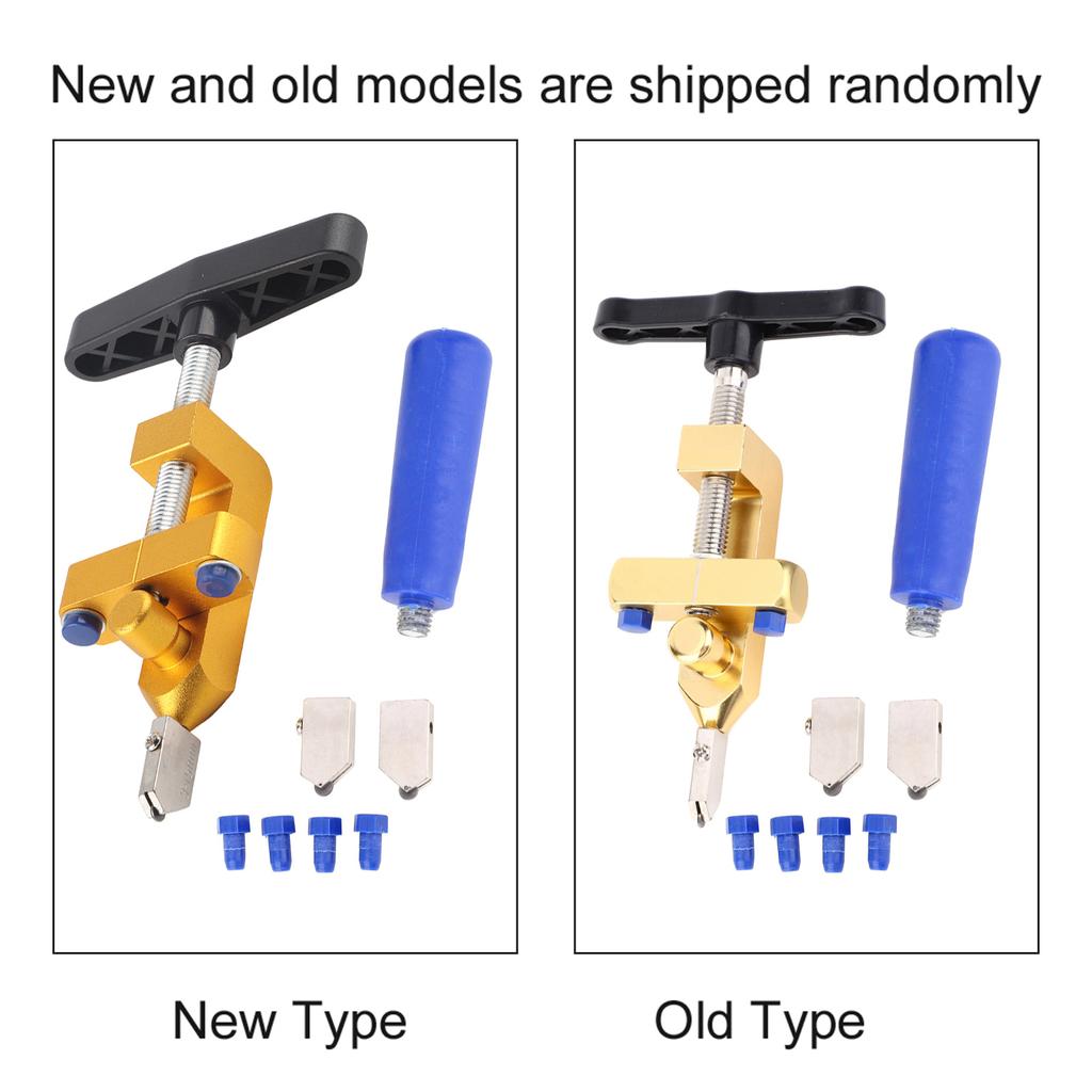 Glass Cutting Tools Ceramic Cutter Glass Cutter One-Piece Glass Cutter Portable Multifunctional Tile Opener Ceramic Cutting Tool
