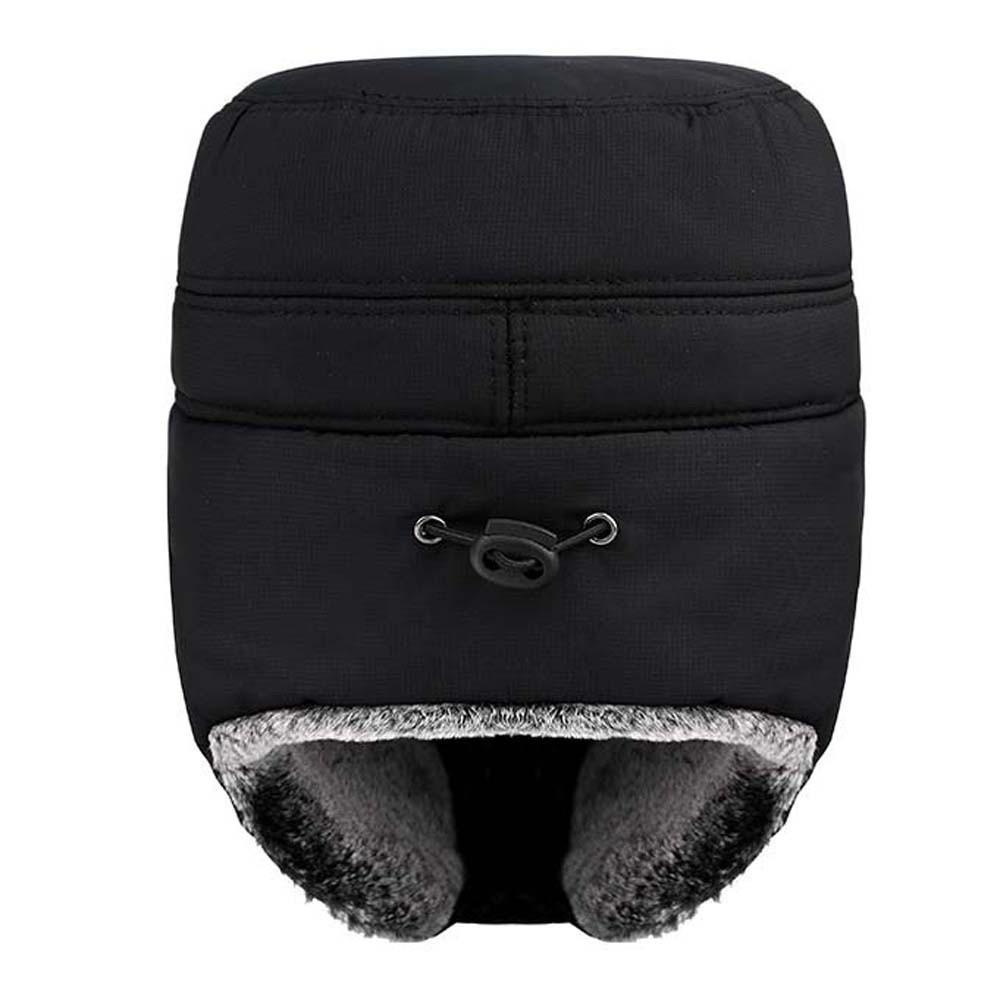 Detachable Windproof Thermal Cap Thickened Fleece Earflaps Hat Winter Trapper Hat Freezing Days