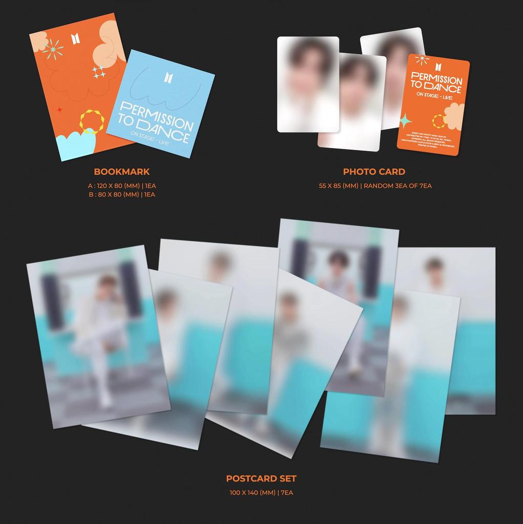 POB (Преимущество предзаказа) BTS - PERMISSION TO DANCE ON STAGE - Вживую