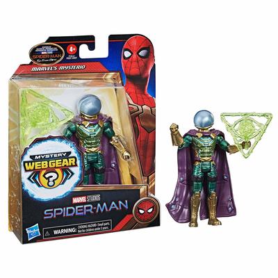 Hasbro Marvel Человек-паук: No Way Home Mystery Web GearMysterio Фигурка F1914 Аутентичная