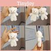 Adorable Blush Bear Plush Keychain Mini Stuffed Animal Gift Bag Charm Toy