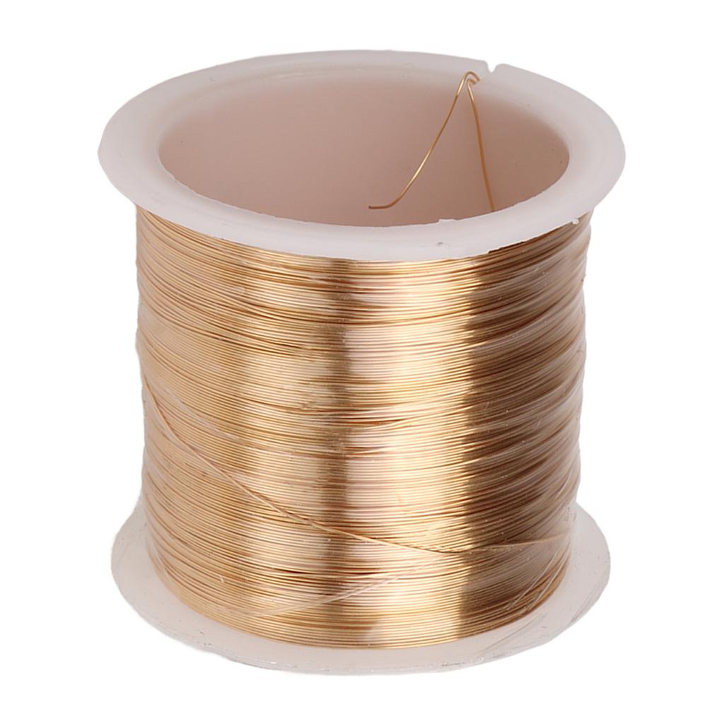 0,3 мм 100 метров ювелирные изделия, медная проволока, ювелирные изделия ручной работы, вязание, формирующая проволока, ювелирная проволока для рукоделия, золотая