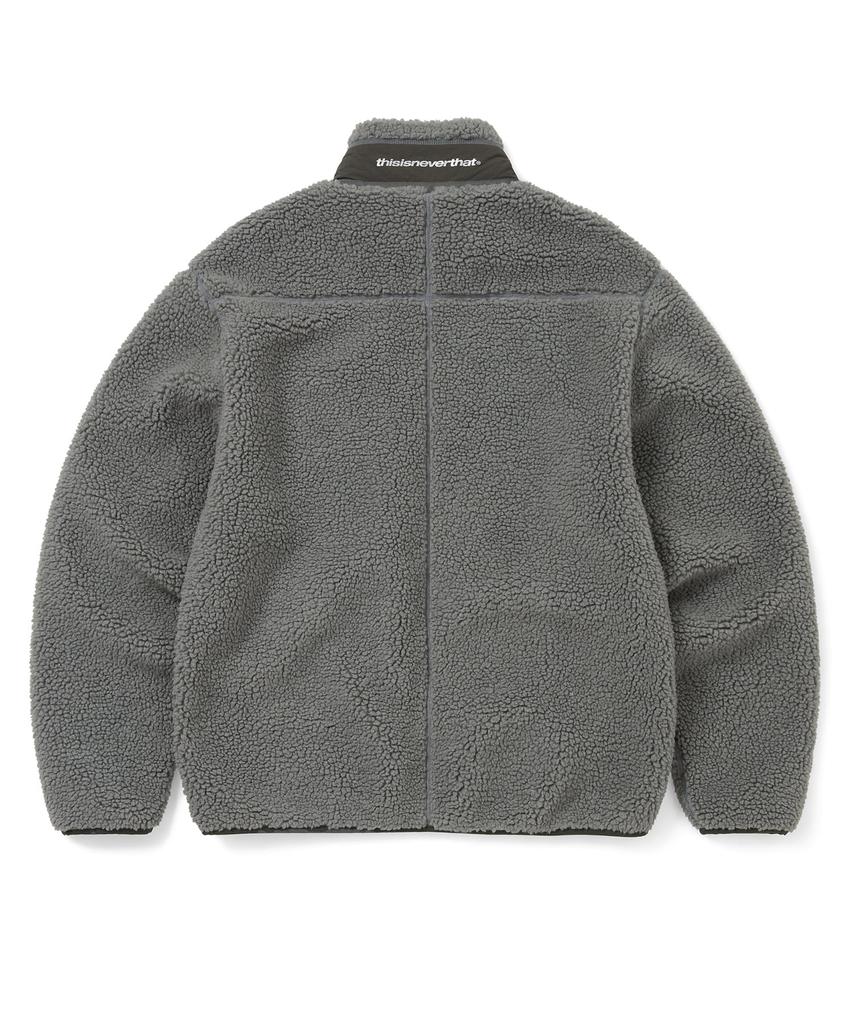 Thisisneverthat Sp Флисовая куртка Sherpa Угольный