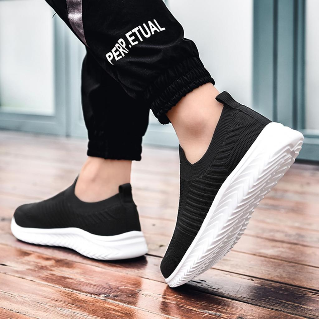 Ходьба медсестра спортивная не легко пара стоя ультра [AOIREMON] слипоны мужские кроссовки, женская обувь, обувь, обувь, шнурки, поездки на работу, прогулки, обувь,