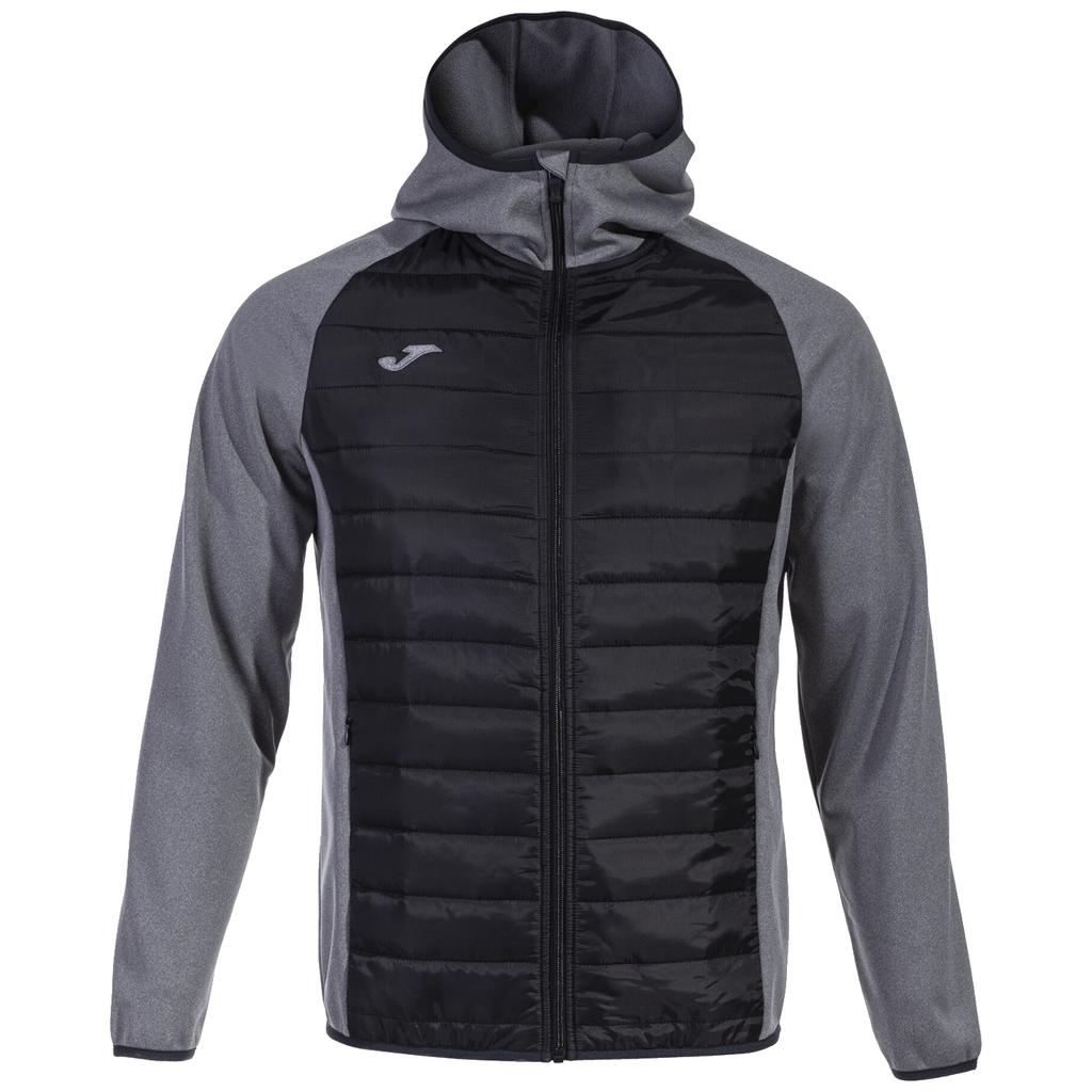 Joma Berna III Softshell Hoodie, Mens grey Sweatshirt
