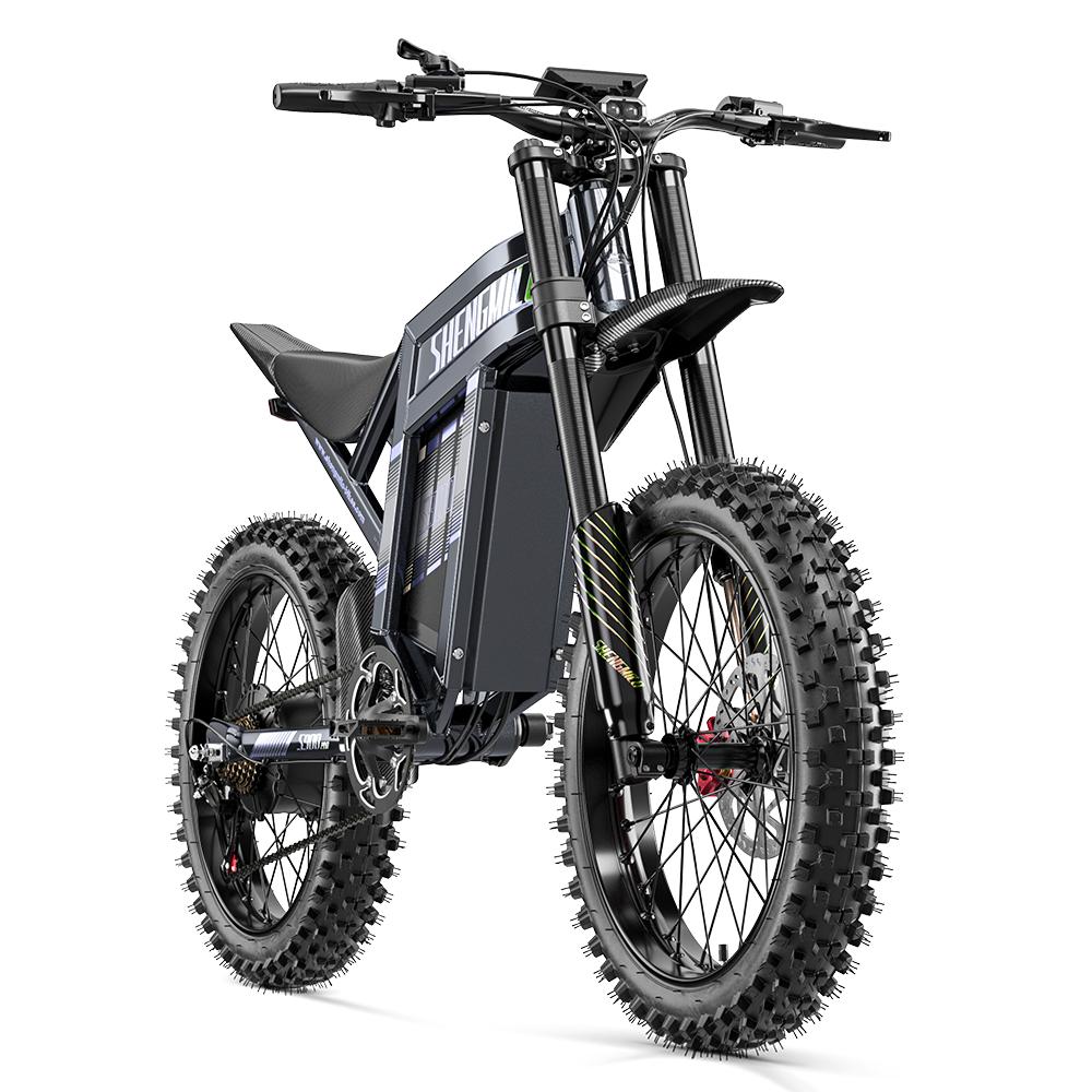 Mountian Electric Bicycle Shengmilo S900 Pro 100KM Range 60V35AH Battery 3000W High Power 65KM/H Speed All-Terrain Electric Bike