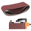 5PCS Hot Grinding Polishing Metalworking File Sander Belts Grit Paper Sandpaper Sanding Belts