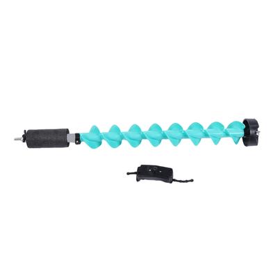 Шнековое сверло 5 дюймов диаметр сверления нейлоновое сверло для льда с поплавком и универсальным адаптером для глубоких вод