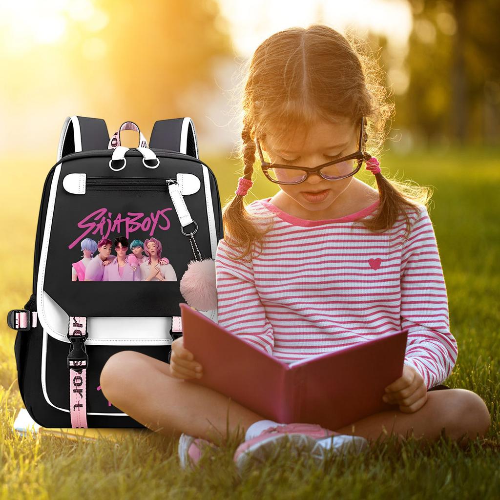 Backpack, Back To School, Cartoon Cute Travel Backpack Print Peripheral Double-shoulder Backpack For Teenagers, Students, Boys And Girls
