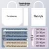 Custom Wear-Resistant Graduation Souvenir Canvas Tote Bag with Ribbon