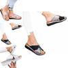 Elegant Women Shoes Sandal Comfy Platform Flat Sole Orthopedic Big Toe Foot Pu Leather