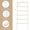 Hair Claw Clip Organizer,Macrame Hanging Hair Clip Holder and Storage for girls,Claw Clips Hanger Home Boho Decor for Wall,Door,Closet