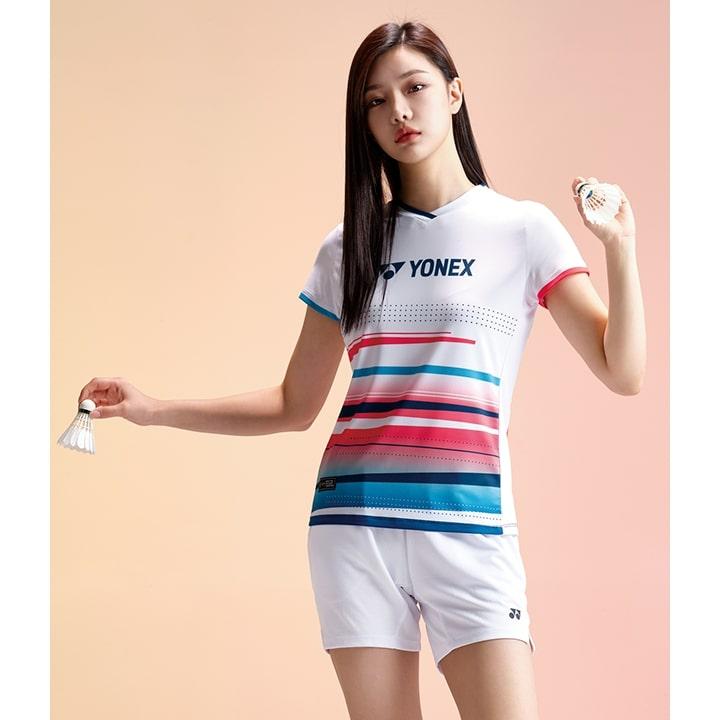 YONEX 241Ts014F Белый Женская Спортивная Игровая Одежда